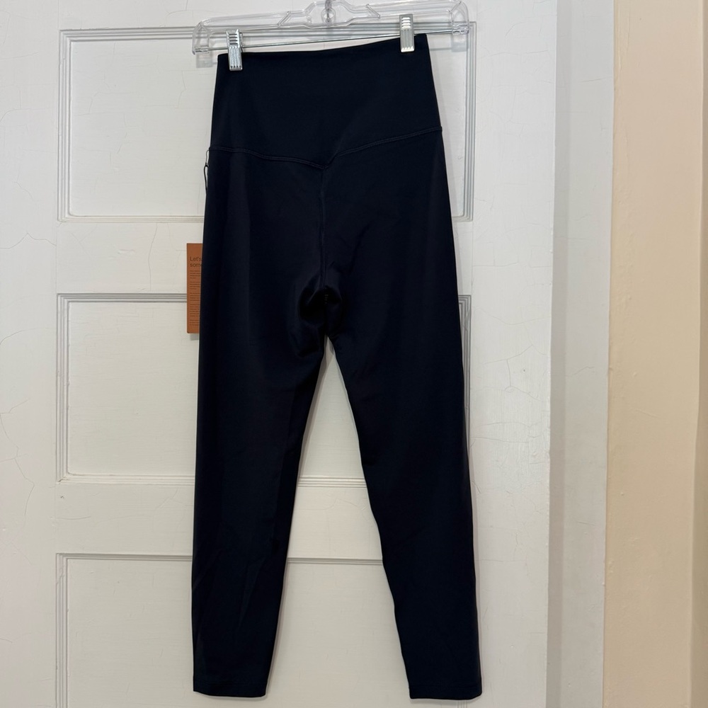 NWT Girlfriend Collective Dark Navy Leggings 26" Inseam Size Small Sustainable